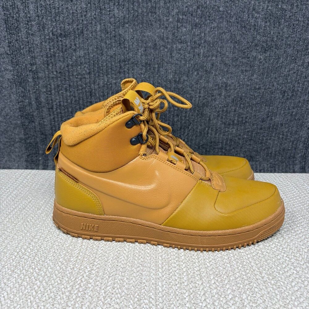 Nike Path Winter Sneaker Boots Wheat Black Cinnamon Brown Menโs 10.5 BQ4223-700